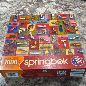 Springbok Colorful Shoe Puzzle - 1000 Pieces